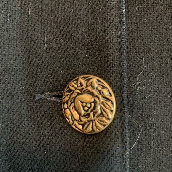 Vintage wool blazer jacket sports coat by Alfred Dunner size 8 or 10 Medium - Picture 5 of 7